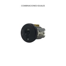 CERRADURA LP-325 COMBINACION IGUALES NEGRO