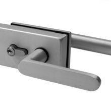 CERRADURA MANIJA P/ VIDRIO BRK 3730