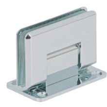 BISAGRA MURO/VIDRIO SATIN BRK 712