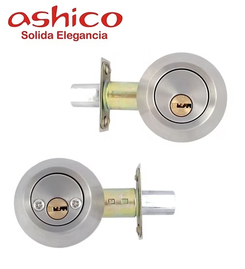 CERRADURA EXTRA PREMIUM FORTE ACERO INOX AS 33080