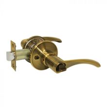 CERRADURA CUARZO MANIJA RECAMARA LATON ANTIGUO