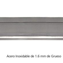 PLACA PARA BUZON LP-001 ACERO INOX