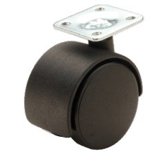 RODAJA NYLON CON PLACA DE 40MM 079-0103