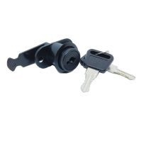 CERRADURA TIPO PALETA NEGRA 079-0227