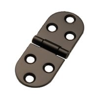 BISAGRA OVALADA NEGRA 079-0397