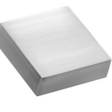 BOTON ZAMAK ACABADO CROMO SATIN 079-0444